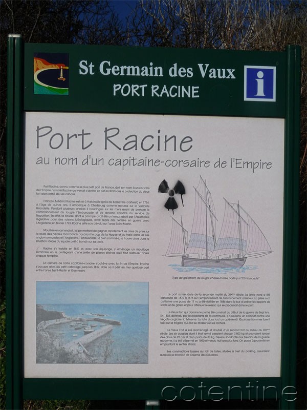 Manche. Le pittoresque Port-Racine, plus petit port de France